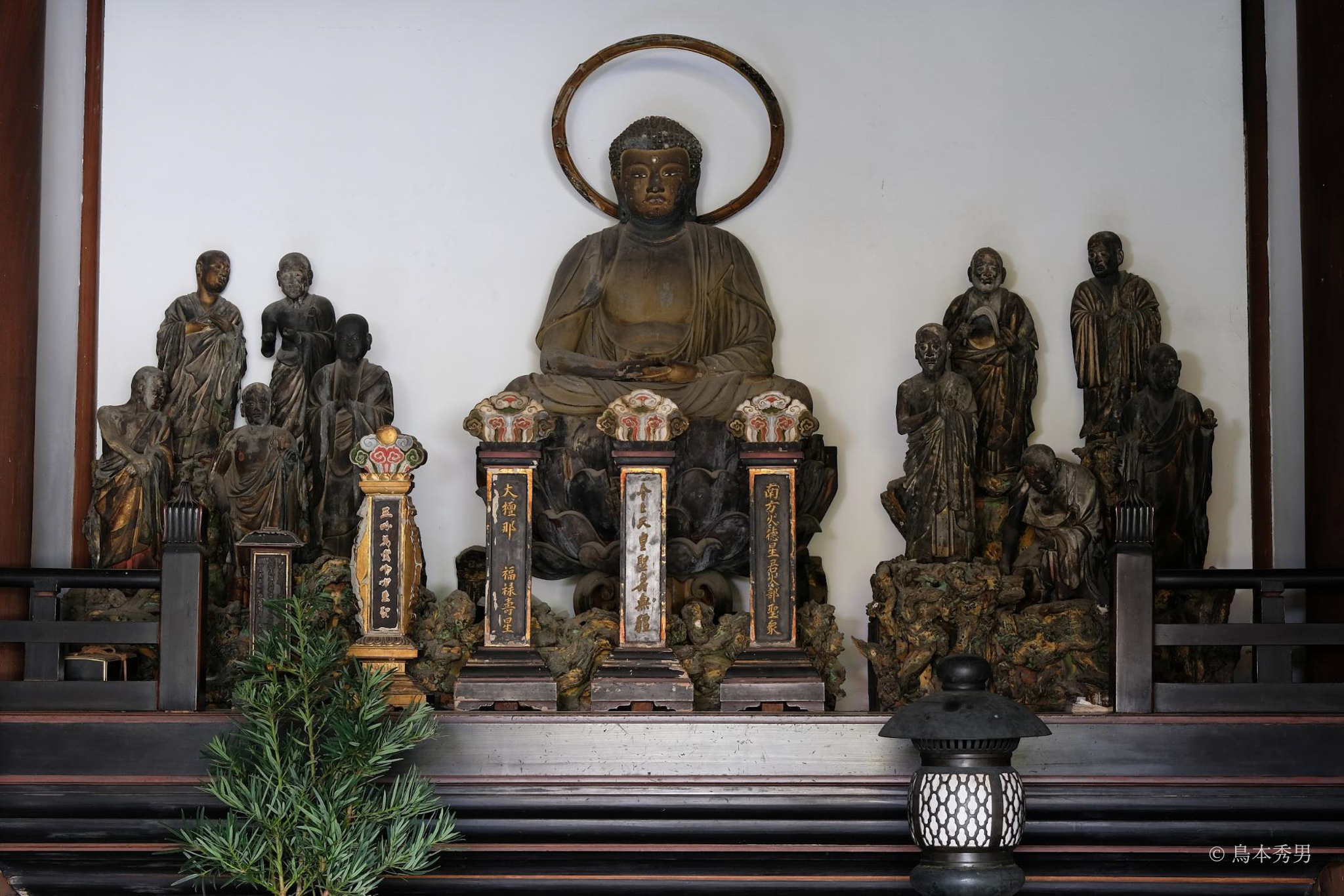 釈迦并十大弟子