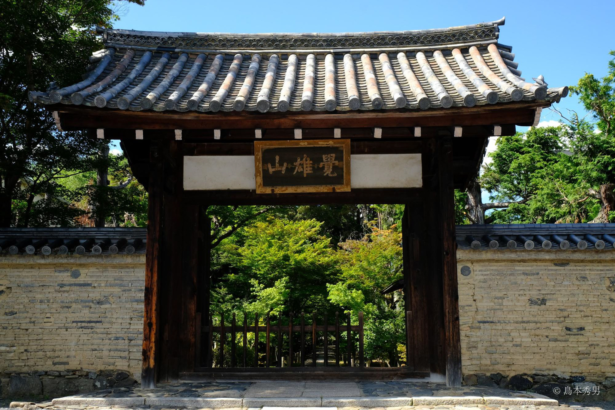 鹿王院 山門